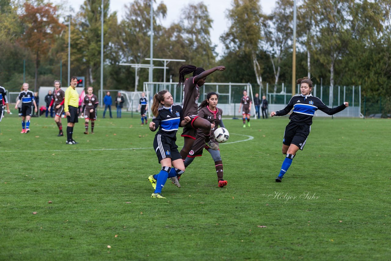 Bild 205 - B-Juniorinnen Hamburger SV - FC St.Pauli : Ergebnis: 1:2